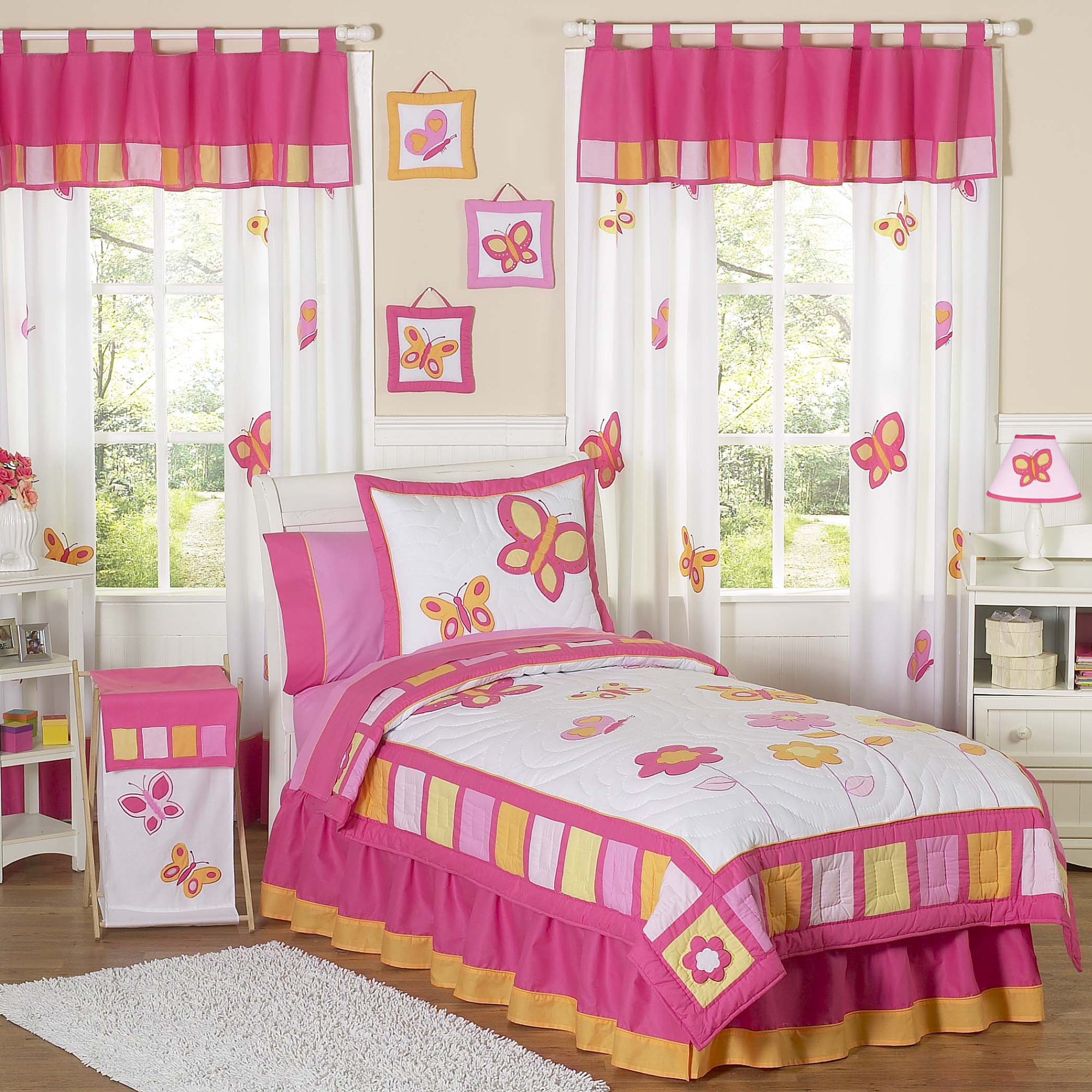 Sweet Jojo Designs Butterfly Twin Comforter Set & Reviews Wayfair